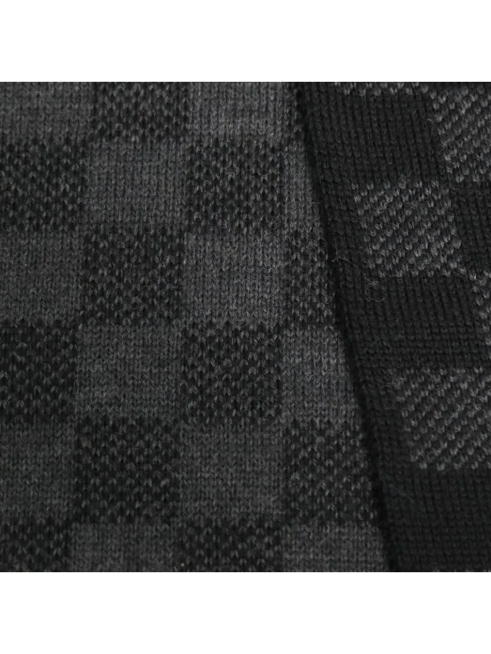 Louis Vuitton Damier Black Echarpe Petit Scarf